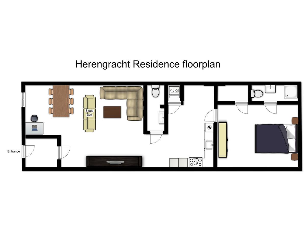 Herengracht Residence Amsterdam Luaran gambar